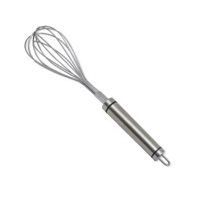 China Viable Kitchen Instrument Stainless Steel Egg Beater Balloon Hand Held Wire Beater for sale