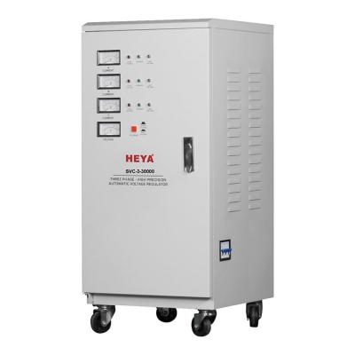 China SVC SVC TNS 30KVA 3 Phase Voltage Regulator Servo Automatic Stabilizers for sale