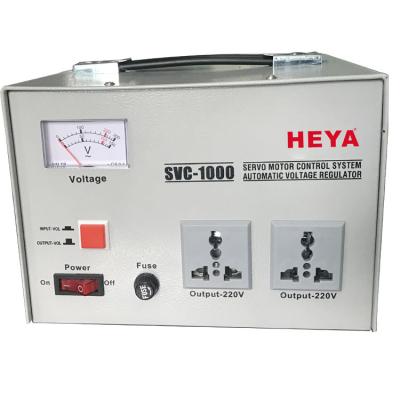 China SVC SVC 1KVA 220VAC Automatic Voltage Regulator Stabilizer for sale