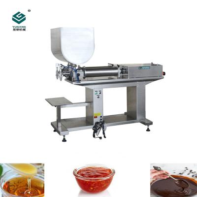 China Popular Beverage China Product Chocolate Syrup Peanut Butter Sauce Filling Machine for sale