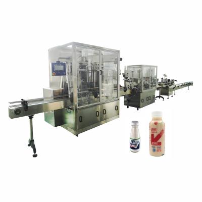 China High Quality Automatic Food Factory Direct Sale Mixer Yogurt Beverage Bottle Filling Machine Filling Line for sale