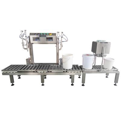 China Automatic Liquid Soap Sachet Filling Machine Beverage Long Spout Liquid Detergent Filling Machine for sale