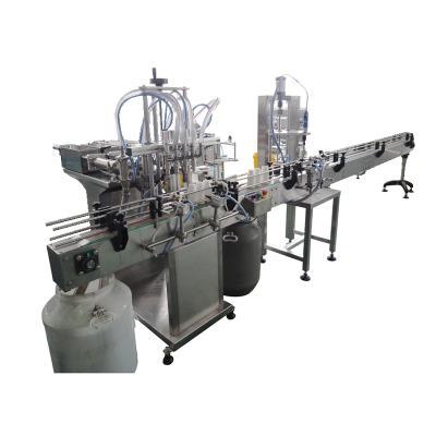 China Beverage Good Quality 4 Heads Simple Automatic Liquid Pesticide Filling Machine for sale