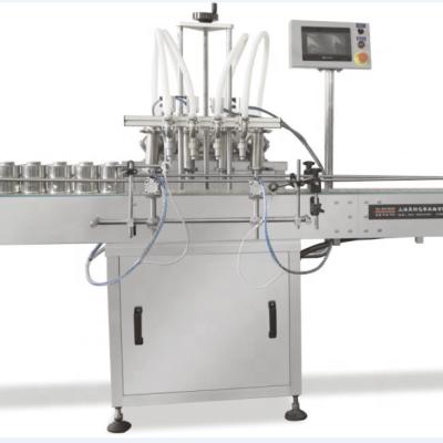 China Automatic Beverage Price 4 Heads Automatic Liquid Filling Machine Price, Automatic Liquid Filling Machine for sale