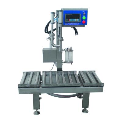 China Beverage CE Approved 5 Gallon Water Bottle Filling Machine Weighing Filling Machine for sale