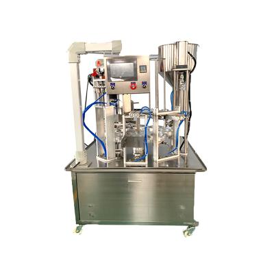 China Automatic Beverage Coffee Capsule Filling And Sealing Machine For Powder With High Speed ​​And High Filling Precision for sale