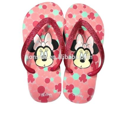 China Lightweight Cartoon Eva Beach Flat Plain Funny Flip Flop for sale