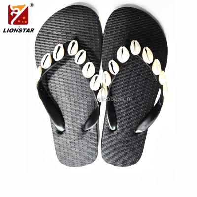 China Lady Luxury Flip Flops Girl Black Eva Beach Fashion Slipper New for sale