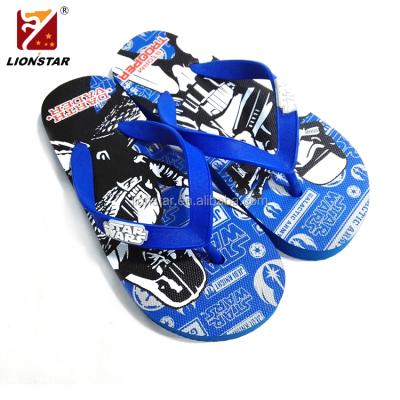 China Personalized Toddler Boy Cartoon Beach Flip Flop Flat Flip Flop for sale