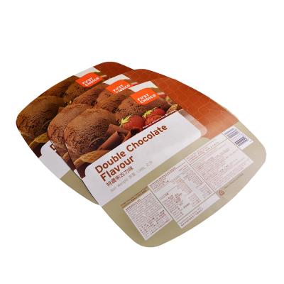 China In Mold Customized PP Chocolate Food Packaging In Mold Label Printing for sale