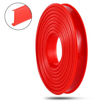 Chine Tape de fond de porte en silicone pour l'isolation acoustique 0,2 pouces d'épaisseur à vendre