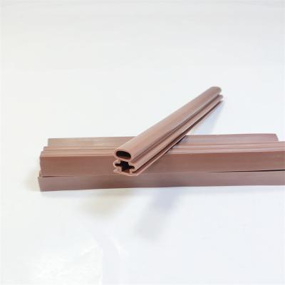 China Waterproof And 0.2 Inches Thick Silicone Door Bottom Strip With Silicone Material for sale