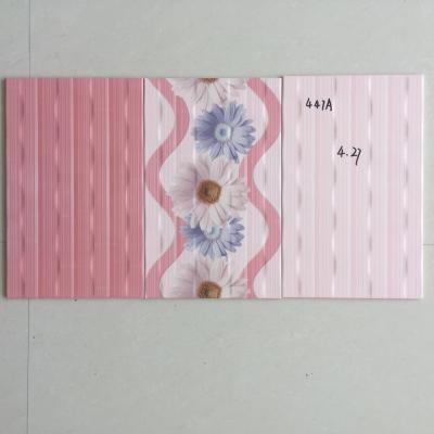 China FUZHOU Interior Tiles Factory Cheap Price 200X300mm China Pink Color Tiles for sale