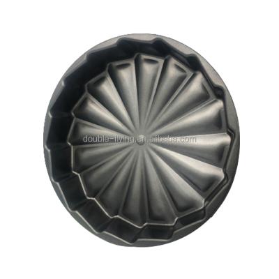 China Sustainable Non-Stick Celebration Charlotte Cake Baking Mold Pan and Carbon Steel Round Bakeware Decorating Tools for sale