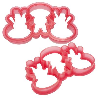 China Viable Christmas Gingerbread Cookie Fondant Cake Multi Clay Cutter Mold Baking Tools and Cookie Cutter Set for sale