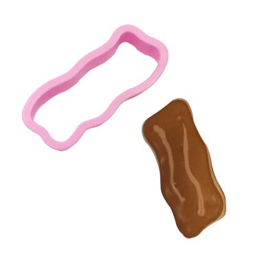 China 4 PCS Valentines Day Cookie Fondant Sandwich Chocolate Cutter Mold and Sustainable Plastic Bacon Shaped Cookie Cutter Set for sale