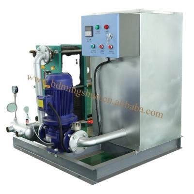 China Factory water chiller 100kw steel tube sewing machine assembly water chiller high frequency solid state straight welding system for sale