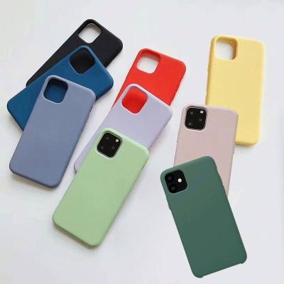 China High Quality Liquid Silicone Phone Case Clean Design Logo For Iphonecase Iphone Series Custom Cases Dropshipping Clear Chinese Mobile Wholesale Free Shipping for sale