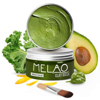 China Moisturizer Private Label Collagen Avocado Black Extract Mud Facial Mask With Dead Sea Minerals OEM ODM for sale