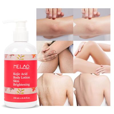 China Custom Organic Natural Moisturizer OEM Wholesale Private Label Formula Skin Shine Whitening Moisture Arbutin Kojic Acid Body Lotion for sale