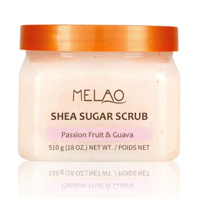 China Exfoliator Shea Body Scrubs For Adult Korea Scrub Illuminating Wash Moisturizing Gold Mango Melao Foaming Organic Wholesale Skin Whitening for sale