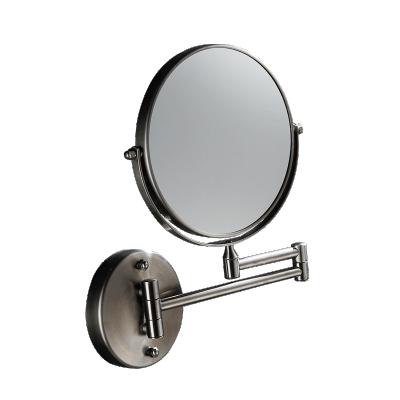 China 8 Inch Magnifying Bathroom 3X Magnifier Mirror Two Side Swivel Cosmetic Wall Mounted Mirror for sale