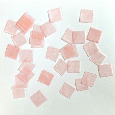 China Baby Shower party decor Throwing Confetti Blush Pink Square Bio degradable Tissue Paper Confetti Flameproof Confettis for sale