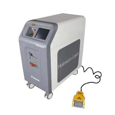 China Kidney stone removal surgery 80W holmium laser holep urology laser kidney stone surgery medical lithotripsy device for sale