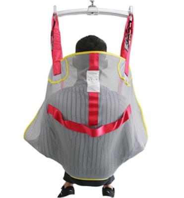 China Mesh Potent Medical Full Body Sling Stand Up Patient Lift Slings For Disabled for sale