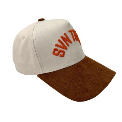 China JOINT 100% Custom Sports Hat Cotton 3D Embroidery Logo Baseball Cap for sale