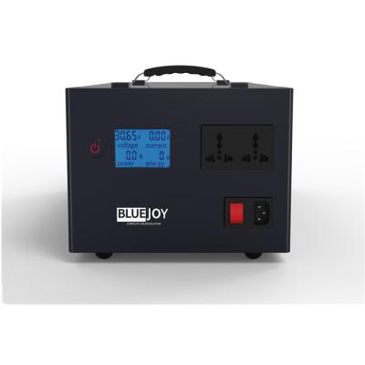 China Family Joy High Quality 3KW Blue Lithium Ion Battery Bank With Solar Sun Panel for sale