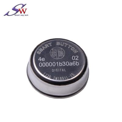 China Stainless Steel Chip +TM1991 1152 Bit Touch Memory Ibutton Read/Write Card DS1991-f5 TM1991-f5 for sale