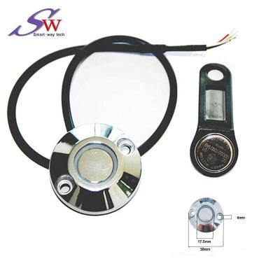 China Assets Manage One Wire DS9092 iButton Smart Key Sensor TM1990A-F5 Reader Wall Probe With LED for sale