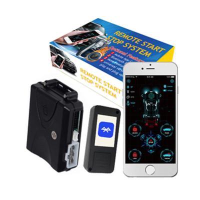 China Car Mobile Security System Control Car Alarm System App Remote Start Stop Engine Gps Track System Two Way Car Alarms for sale