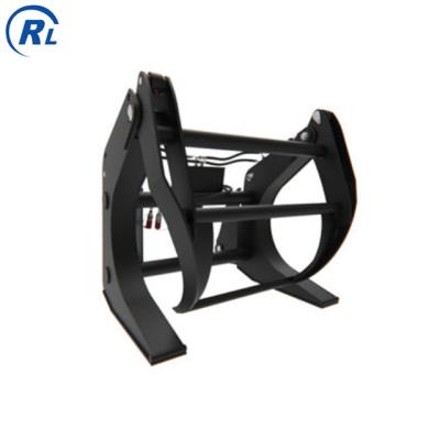 China Garden Work Farm Labor Qingdao Ruilan Customize Loader Log Grapple Fork, Forest Attachment Log Fork, Heavy Duty Log Fork for sale