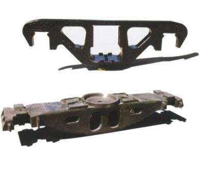 China Steel South Africa Mk VII Rail Wagon Bogie Side Frame 1067mm Gauge for sale