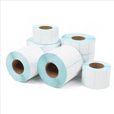 China Waterproof New Factory Direct Custom Blank Or Printed High Quality Printing Direct Thermal Paper Label Roll for sale