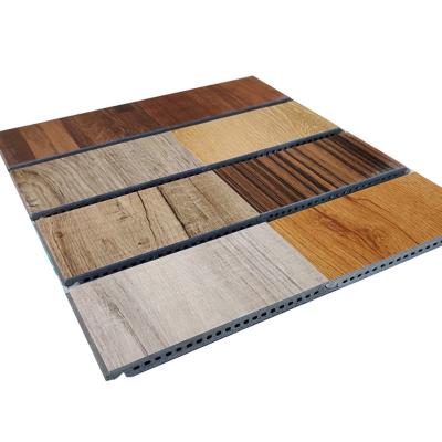 China Ging Builders Unilin Click System Vinyl Coupling Modern Indoor Wood Plastic WPC Flooring for sale