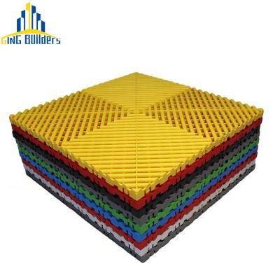 China OEM/Odm 150 Meterwide Anti-Slip Exterior Harbor PVC Tile 2.5 Meterwide Interlocking Composite Flooring Interlocking For Porch for sale