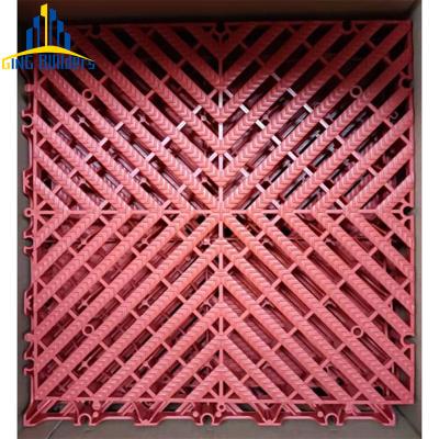 China High Quality Anti-Slip Price Dri DEK Pink 25Mm Duty Flooring Interlocking 3Cm Compound Flooring Interlocking Tiles For Car Wash for sale