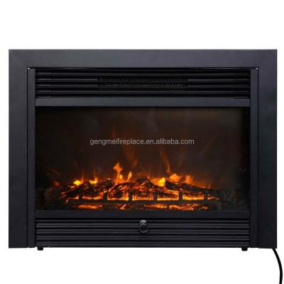 China 28 Inch Enclosed Electric Fireplace Log Flame Insert Car Styling for sale