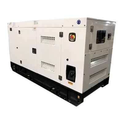 China Powered By UK Engine 120 KVA 96 KW Silent Type Diesel Groups Sound Proof Generator GF2 / GF3 for sale