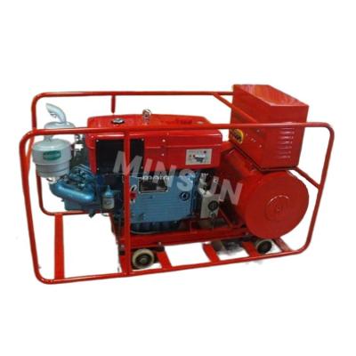 China China Portable Diesel Generator Electric Generator Air Cooled Single Cylinder 7.5kw GF1 Diesel Generator GF1 Series for sale