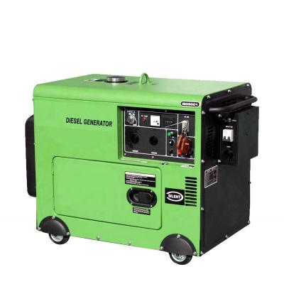 China 5 KVA SY6500E Silent Type Generator Set for sale