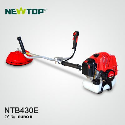 China 2-Stroke Brush Cutter 43cc W-Hand Grass Cutter With 2 Stroke Trimmer Grass With Blade for sale