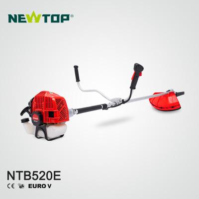 China 2-Stroke Backpack Brush Cutter NTB520E 52cc 2-Stroke Petrol Grass Trimmer Cordless Brush Cutter for sale