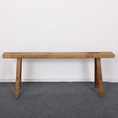 China Simple Adjustable (Height) Long Old Rustic Antique Vintage Bench for sale