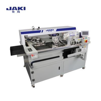 China Garment shops JAKI automaticJUKI lattice main patch pocket sewing machine pocket welting setter for sale