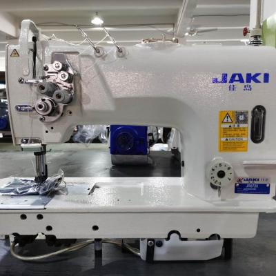 China Garment Shops JAKI 872 Double Needle Lockstitch Industrial Sewing Machine 8720\ for sale