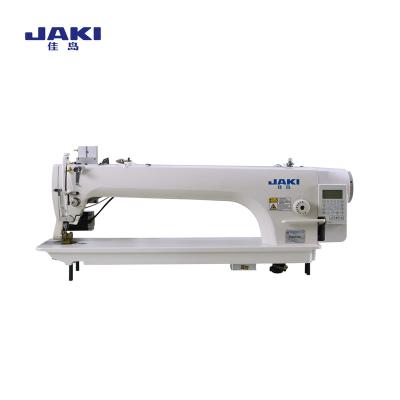 China Garment Shops JAKI China Automatic Long Arm Lockstitch Industrial Direct Drive Sewing Machine for sale